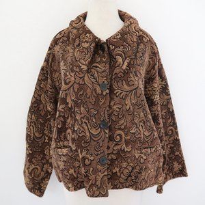 HARARI Paisley tapestry jacket NWT One Size